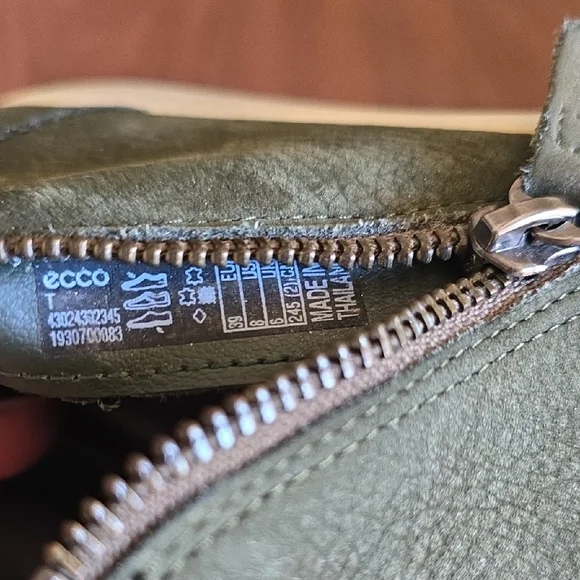 Ecco Olive Ankle Boots - Picture 5 of 7